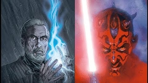 Versus Series: Darth Maul Vs. Dooku