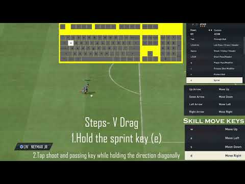 FIFA 23 PC keyboard - Simple and usefull skill moves #2