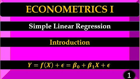 Simple linear Regression in Amharic|Econometrics I