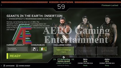 Aliens: FireTeam Elite: Priority One: Insertion (Demo Kit) - Solo / Intense Difficulty