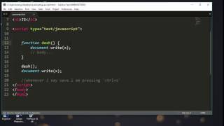 Bangla JavaScript beginner tutorial 06 (Global variable, Local variable, Math operators )