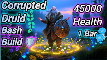 ESO 💀CORRUPT THEM!🌿 45K Health One Bar Warden/Sorc/Dk PvP 🛡Bash Build🛡 Update 48 (2025)