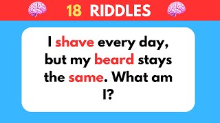 Only 1% Can Solve These 18 Mind-Bending Riddles!
