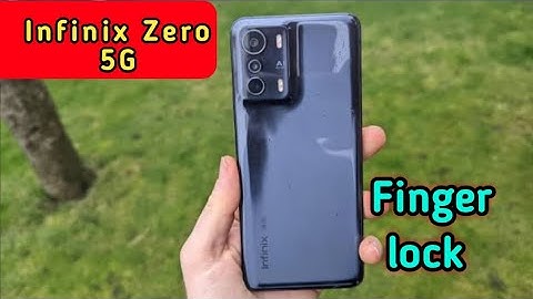 fingerprint lock Infinix  Zero 5G, Infinix  Zero 5G in display fingerprint, Infinix  Zero 5G
