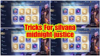 Tricks ✅️ For How To Draw Silvana Midnight Justice Skin Mobile Legends: Bang Bang Resimi