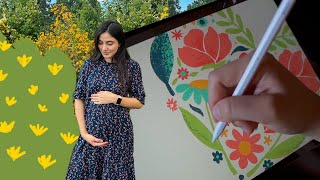 un día en mi vida | mamá, dibujo, rutina de mañana, paseo en el bosque