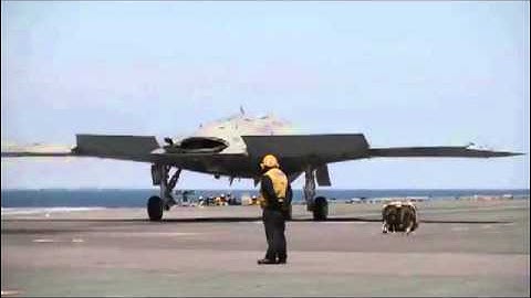 Rise of the Machines!X47B Completes First Carrier-based Launch )