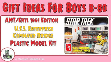 AMT/Ertl 1991 Edition Enterprise Command Bridge Plastic Model Kit - Gift Ideas For Boys Aged 8-80