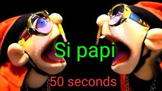 Jeffy says “Si papi” compilation