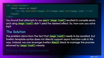How to Bind an Async Function to an Attribute in Svelte