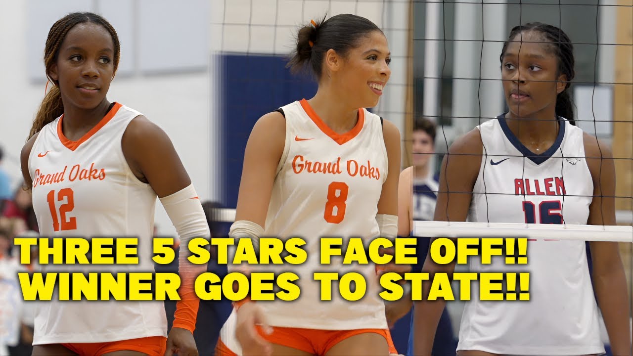 Maya Ogbogu vs Halle Thompson!! #9 Grand Oaks vs #12 Allen 2024