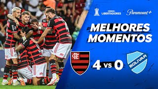 FLAMENGO 4 x 0 BOLÍVAR - CONMEBOL LIBERTADORES 2024 | Paramount Plus Brasil image