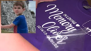Sheboygan Falls community wears purple in remembrance of 8-year-old Oliver Hitchcock