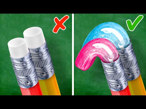 Thumbnail for VIRAL SCHOOL HACKS AND BEST ART IDEAS FOR CREATIVE PEOPLE