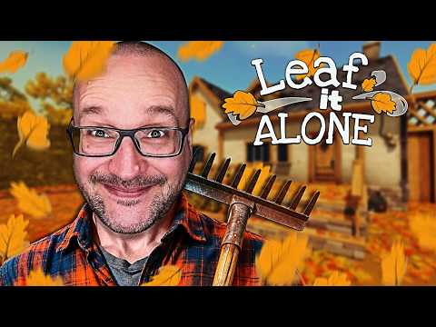 Laubbläser Arbeiten aber als Videospiel...