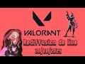 Valorant | Médalinya | Rediffusion de live