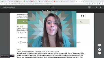 Week 1 IM2 1.1 Something to Talk About part 1