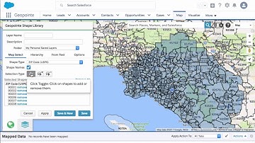 Creating Territory Shapes in Geopointe Based on Zip Codes