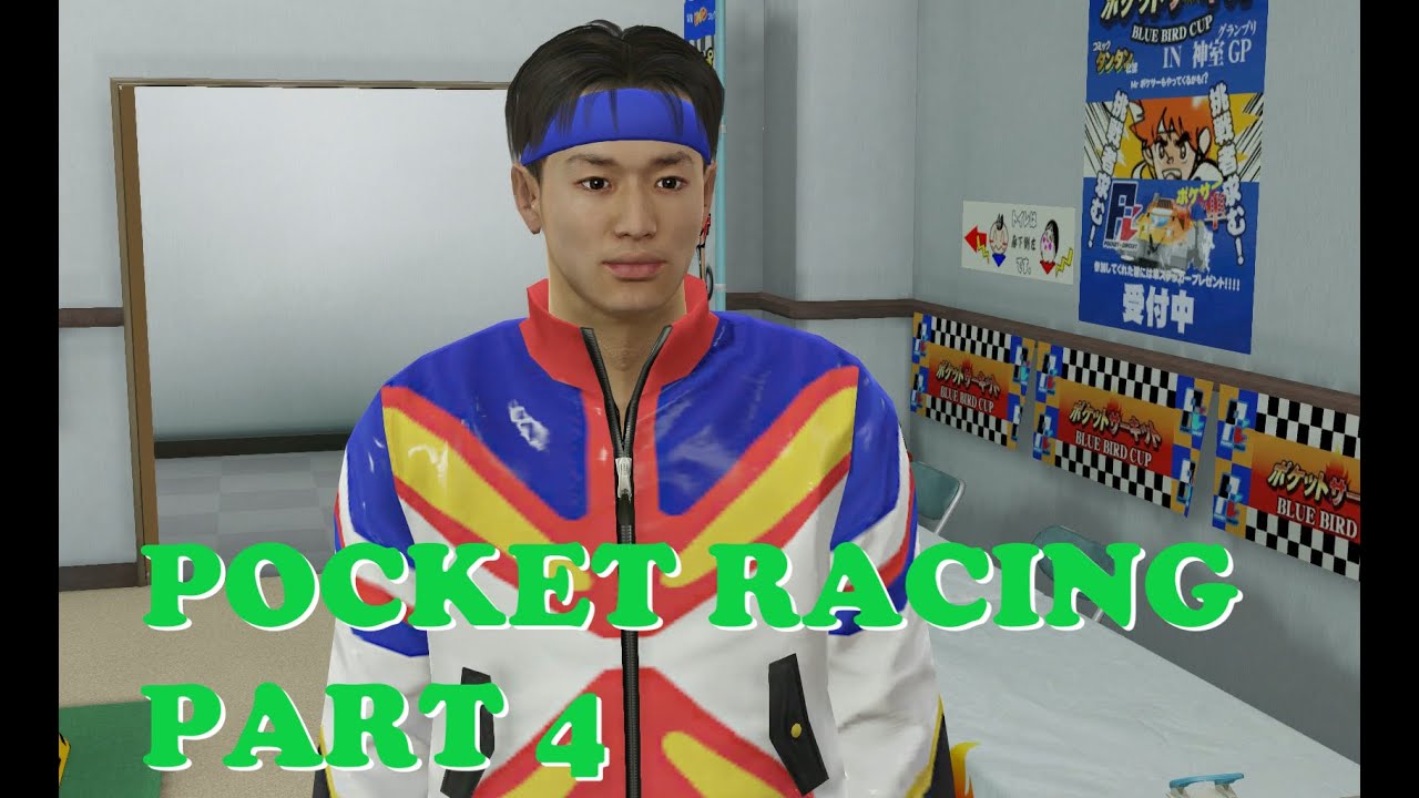 YAKUZA 0 BONUS POCKET RACING PART 4 (1080p 60fps No Commentary) YouTube