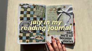 setting up for july in my 2026 reading journal 🥝
