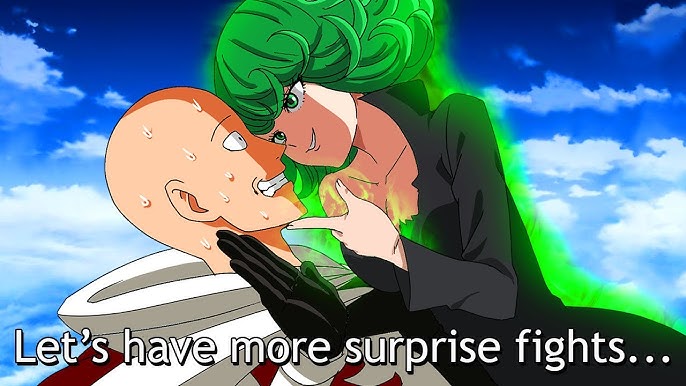 Saitama and Genos in action.