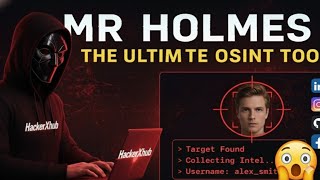 Famous MR. HOLMES OSINT TOOL 2025 FULL SETUP VIDOE | FIND ANYONE #ethicalhacking #kalilinux #cybersecurity  Profile