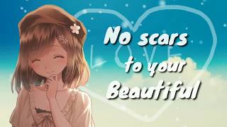 Scars To Your Beautiful-Nightcore (Male Version) 