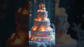❄️ Frosty Birthday Greetings for a Magical Day 🎂☃️ | #WinterBirthday #HappyBirthday #happybirthday