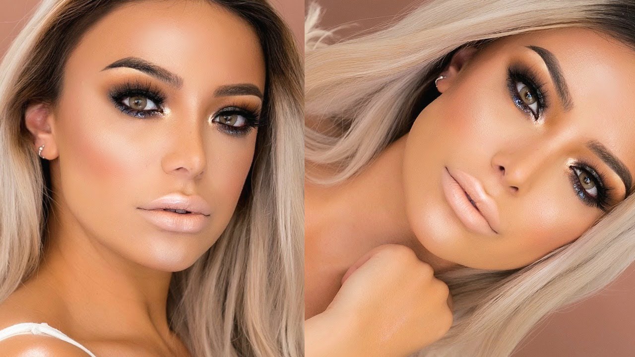 SMOKEY GLAM WITH A TOUCH OF BLUE - Dilan Sabah