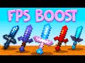 Top 5 Mcpe PvP Texture Packs! *Fps Boost* 1.20+ | Minecraft Bedrock