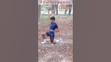 fast bowling me speed kaise badhaen || Improve bowling run up drills ✅#cricket #short #viralshorts