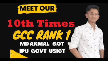 Meet IPU LEET 2022 GCC Topper, AIR-1 MD AKMAL LEET SYLLABUS? Why BTECH After Diploma? My Strategy?