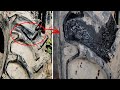 You Won&#39;t Believe | How a Tractor Tire Can Be Repaired Using Aluminum Molding Technique