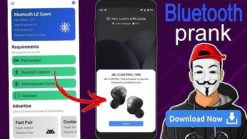 Bluetooth Pairing Prank Apk🔥|Bluetooth Spam LE 2024