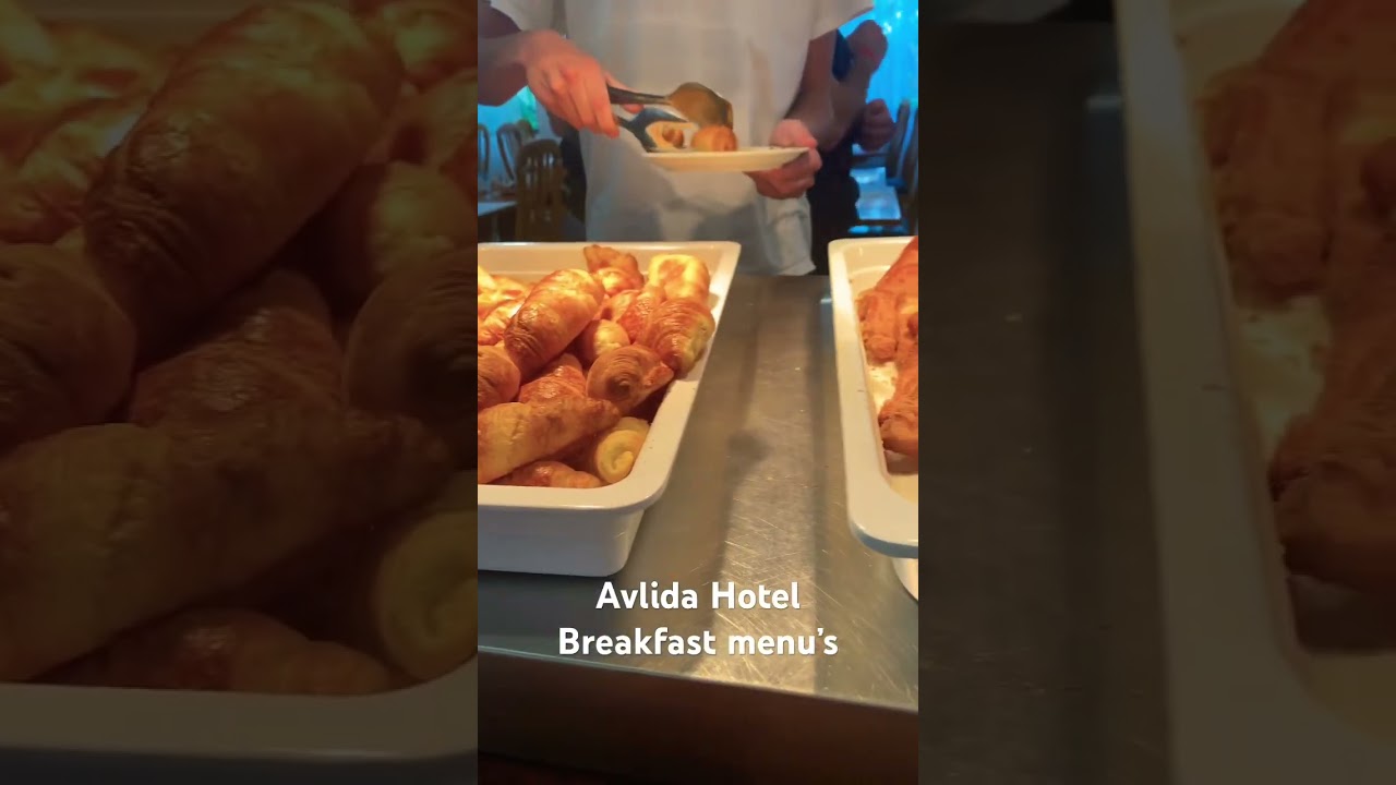 Avlida Hotel  | Breakfast menu’s 