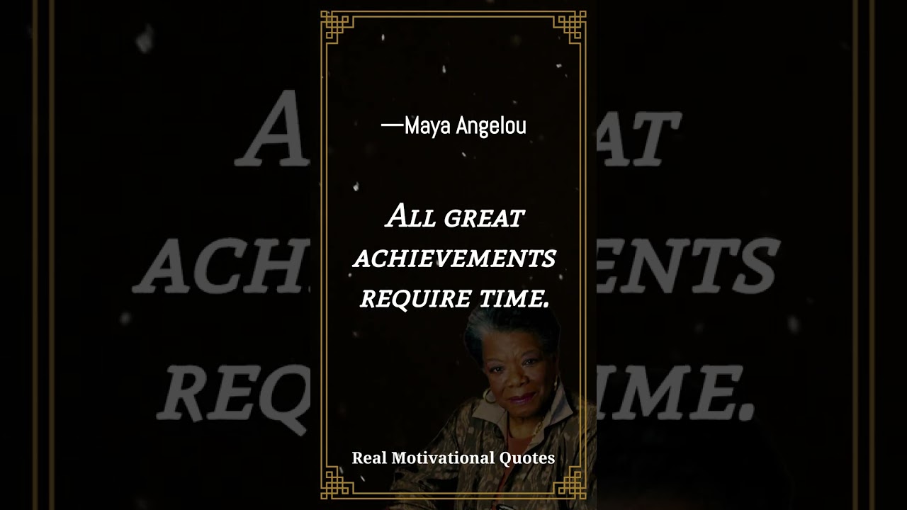 Most powerful “Maya Angelou” Life-changing Quotes