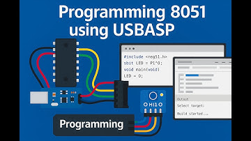 Programmeren van 8051-microcontroller met USBASP-programmeur | Programmeren van 8051-controller |...