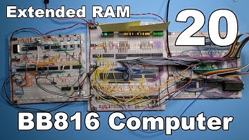 #20 - Extended RAM, ground distribution, monitor speed - BB816 Computer