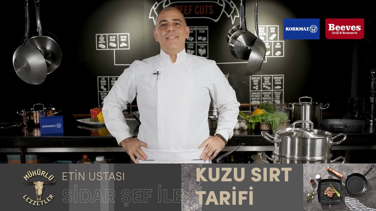 Sidar Şef'ten Muhteşem Lezzet Kuzu Sırt