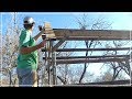 Attaching The Roof - Building Chicken Coop from Dog Kennel Attaching The Roof - Building Chicken Coop from Dog Kennel