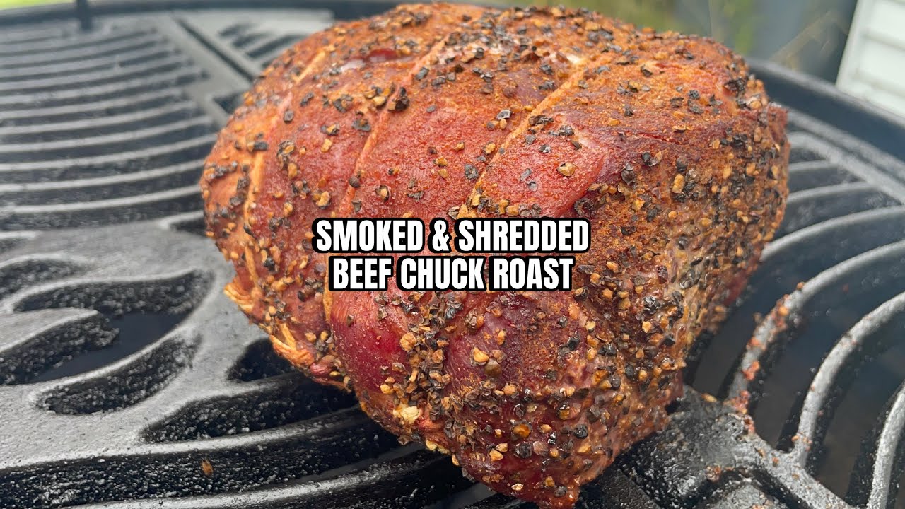 Smoked & Braised Chuck Roast Sandwiches with Jalapeño Cheese — watch on YouTube
