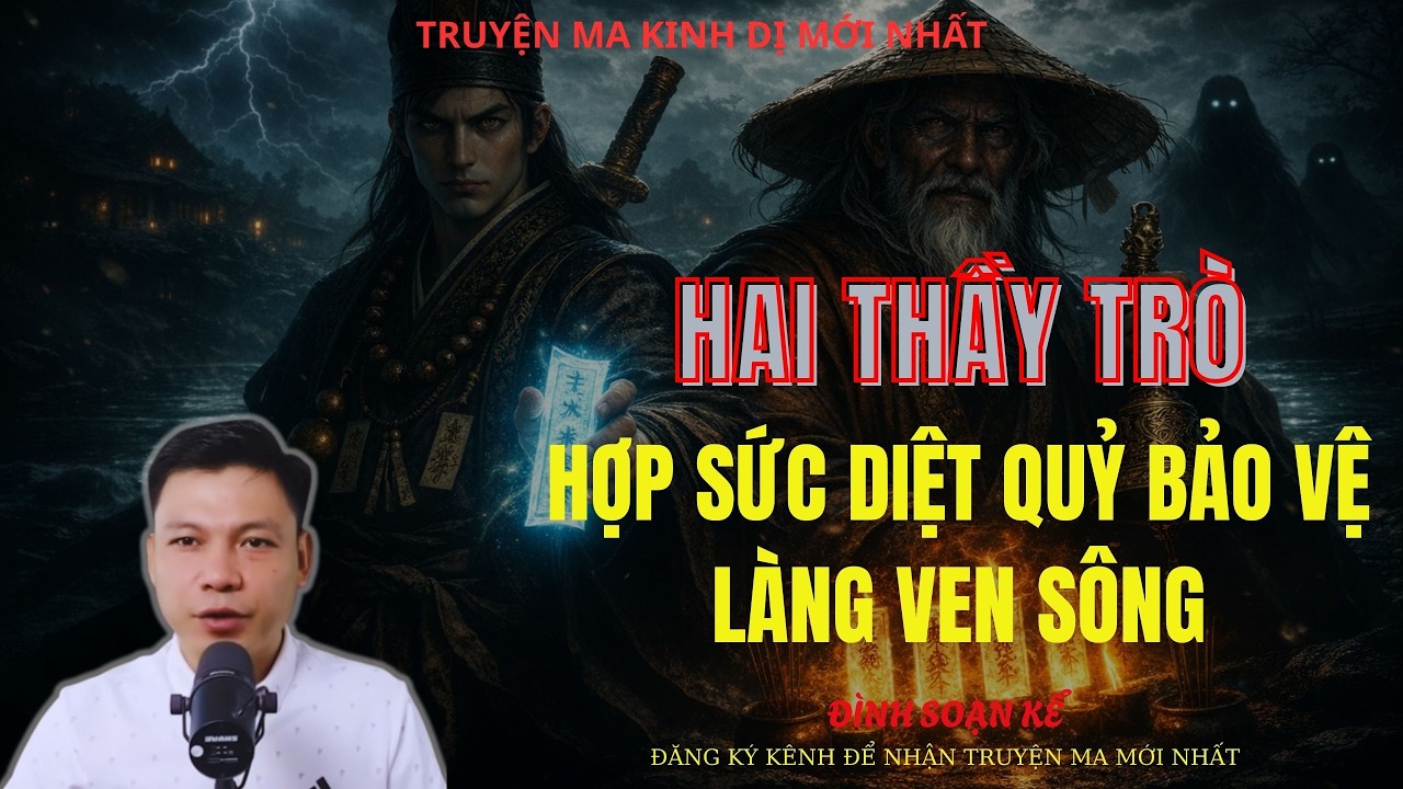 TRUYỆN MA ĐÌNH SOẠN : HAI THẦY TRÒ HỢP SỨC DIỆT QUỶ BẢO VỆ LÀNG VEN SÔNG | MC: ĐÌNH SOẠN MỚI NHẤT