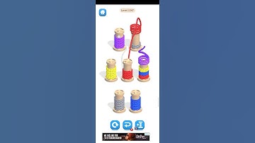 Rope Color Match 3D Level 1347