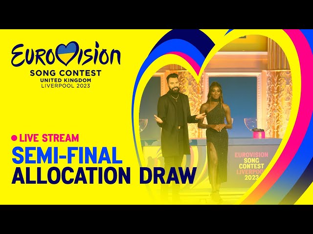 Eurovision Handover and Allocation Draw 2023 | Live Stream | Liverpool 🇬🇧