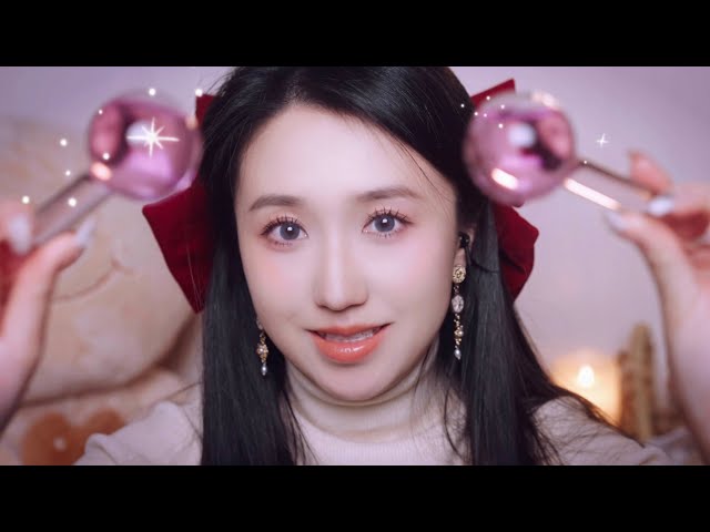 ASMR 🫧温柔姐姐给你做皮肤管理｜模拟水疗精油按摩｜中文轻语助眠