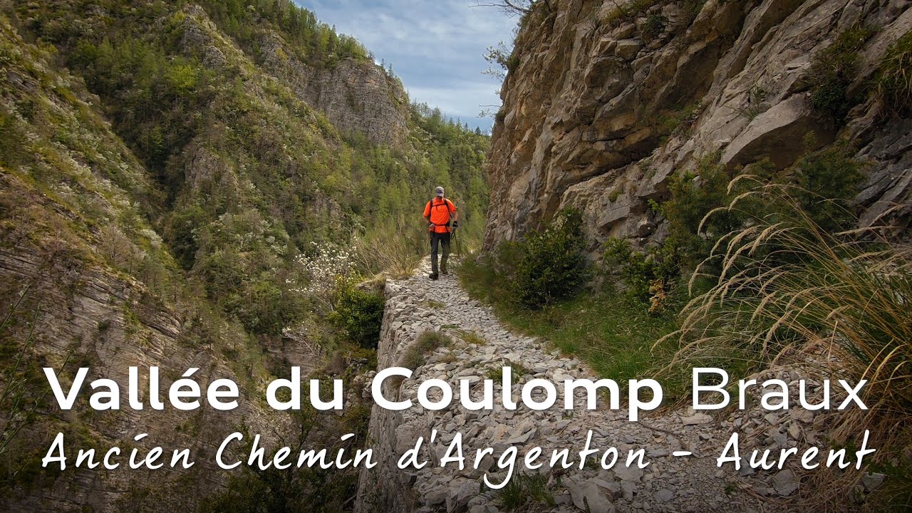 Ancien Chemin d'Argeton - Aurent ￨ Vallée du Coulomp ￨ Randonnée ￨ Haute Provence 04 ￨ France