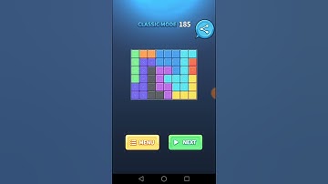 Block Puzzle King Classic Level 185 Walkthrough Solution