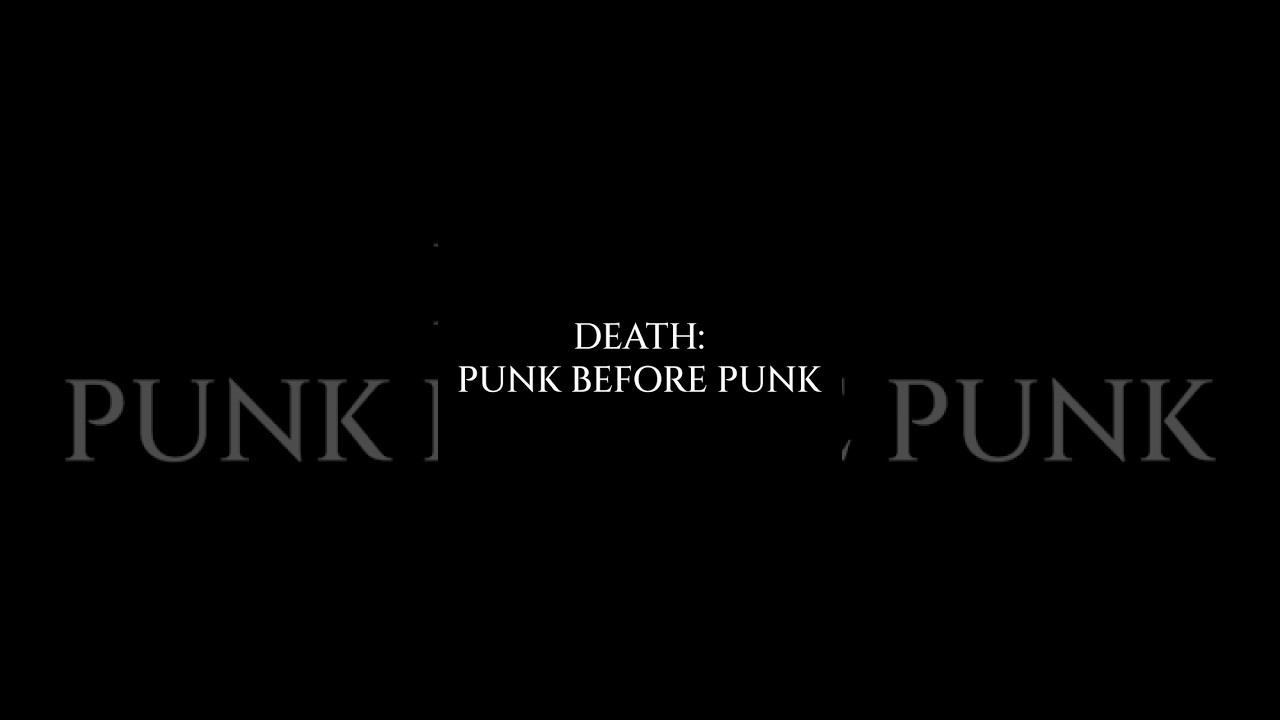 The Band Death - Punk Before There Was Punk #deathband #blackartist