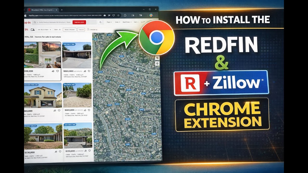 How to Install the RedFin & Zillow Extension — Extract Property Data, Run Comps and more