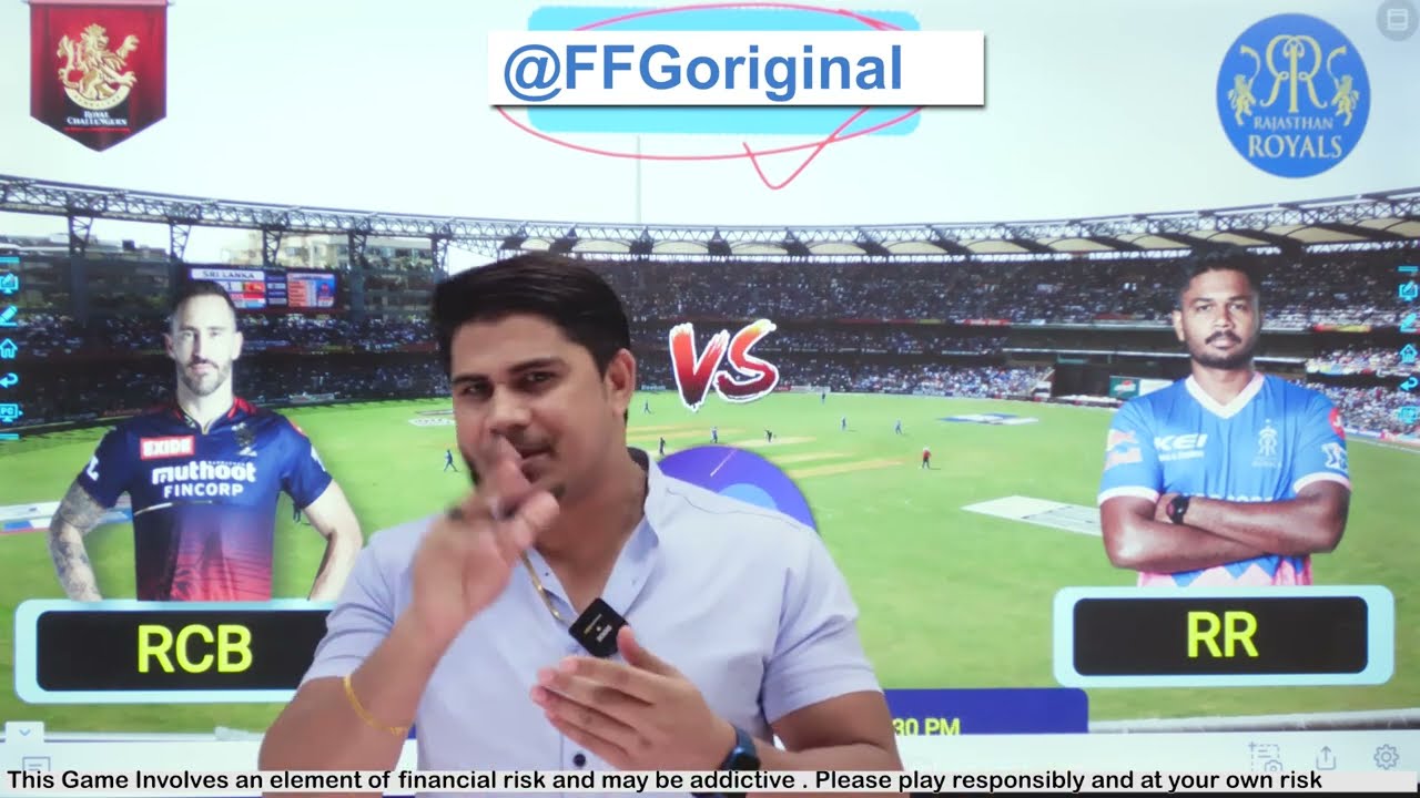 RCB vs RR Dream11 Team, RR vs BLR Dream11 Prediction, { 39th IPL match 2022 }, **Again Beat FCG**